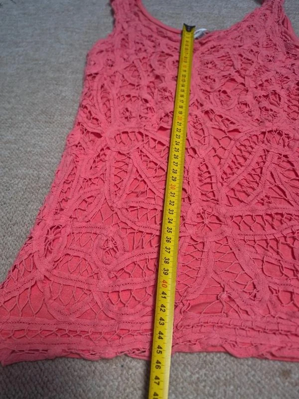 My Collection Top de encaje coral S/M – photo 3